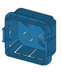 RK razvodna kutija 95x95x45mm p/ž