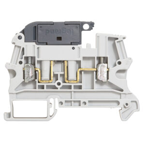 037181 VIKING redna stezaljka 2,5mm2 za osigurač 5x20 siva