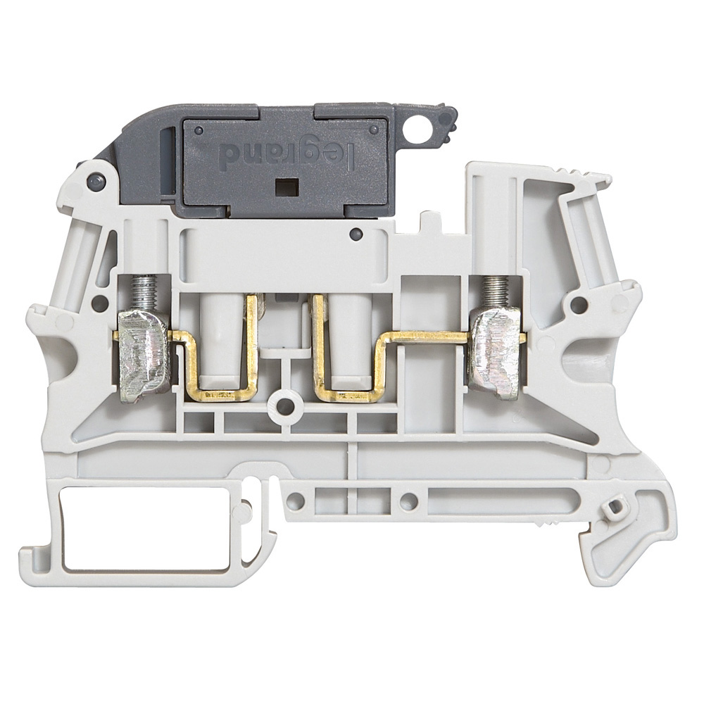 037181 VIKING redna stezaljka 2,5mm2 za osigurač 5x20 siva