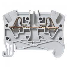 VIKING redna stezaljka opružna 4mm2 siva