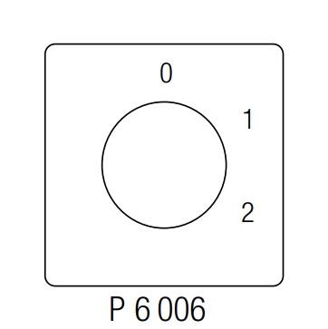 GN20-135-U 0-1-2 3p grebenasta sklopka