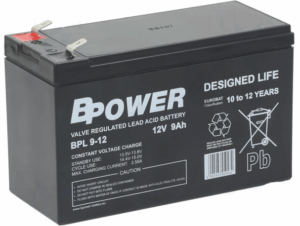 Baterija akumulatorska 12V 9Ah BP