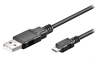 Prespojni USB-micro USB kabel 0,15m