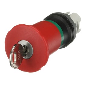 MPEK4-11R tipka gljivasta 60mm s ključem