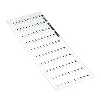 MC512PA 1-10 oznaka za stezaljke 4mm2 10x10