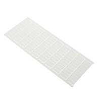 MC512PA oznaka za stezaljke 4mm2 prazna 10x10