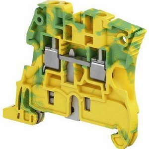 ZS4-PE redna stezaljka 4mm2 žuto-zelena