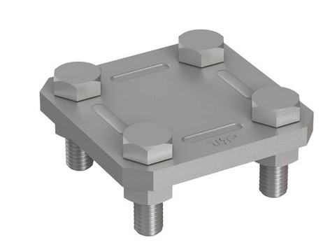 JP križna spojnica 2dj. 30mm/30mm traka inox