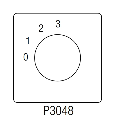 GN20-258-u 0-A-B-A+B 2p grebenasta sklopka