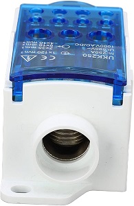 Distribucijski blok UKK250 1x120/ 4x2,5-10+5x2,5-16+2x6-25