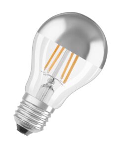 OSRAM Žarulja LED E27 51W/827 CL A MIRROR Silver