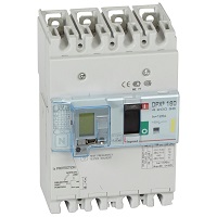 DPX3 160 TM125+RCD 4p prekidač 125A 16kA