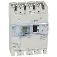 DPX3 250 TM160+RCD 4p prekidač 160A 25kA