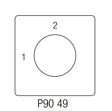 GN12-56-u 1-2 3p grebenasta sklopka