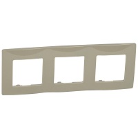 NILOE okvir ukrasni 3x sivi