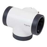 PL adapter B/S 2x2p+E USB-A+C zidni