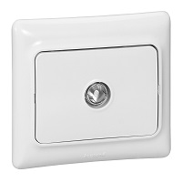 KAPTIKA priključnica TV bijela