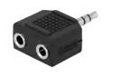 Adapter audio 3,5mm muški na 2x3,5mm ženski