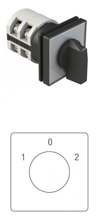 GN12-51-u 1-0-2 1p grebenasta sklopka