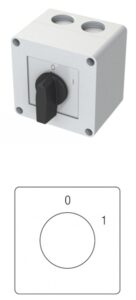 GN20-10-P 0-1 grebenasta sklopka