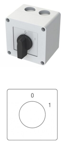 GN20-10-P 0-1 grebenasta sklopka