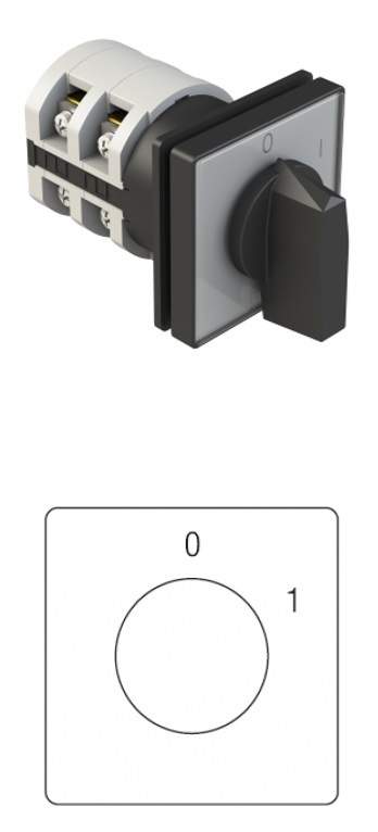 GN12-10-u 0-1 3p grebenasta sklopka