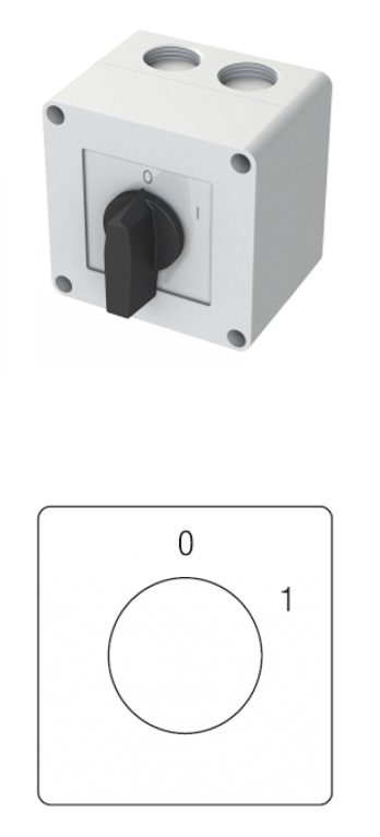 GN12-10-P grebenasta sklopka
