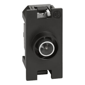 LN priključnica TV završna crna