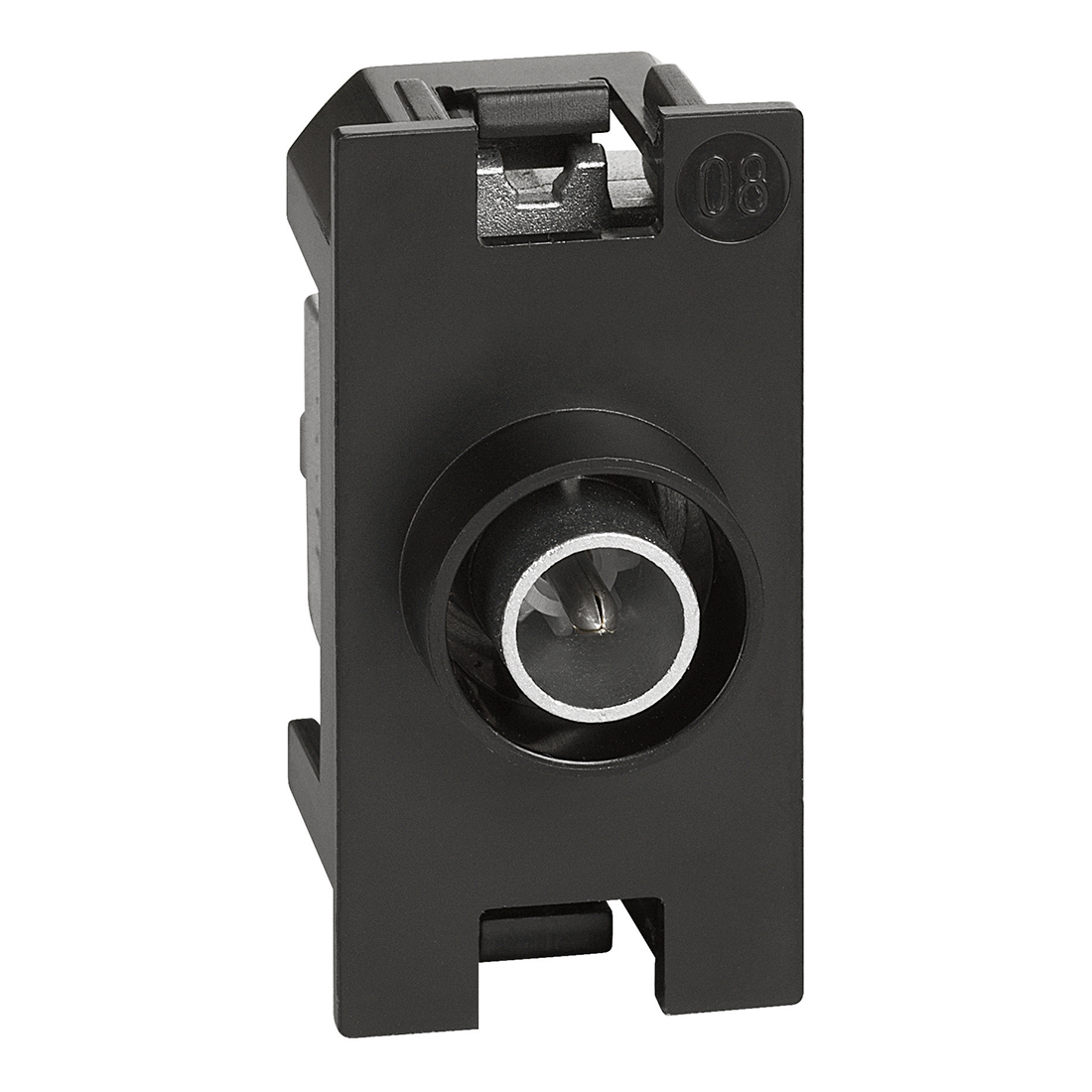 LN priključnica TV završna crna