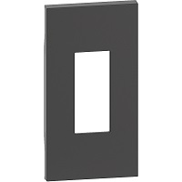 LN pokrovna tipka za RJ45 i RJ11 2M crna