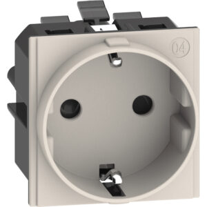 LN priključnica šuko 2p+PE 10A 2M pijesak auto