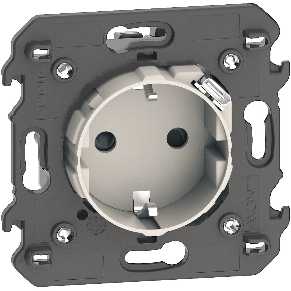 KM4141USB LN priključnica šuko USB-C 2p+PE 10A/1500mA 2M pijesak samo 2M kutije