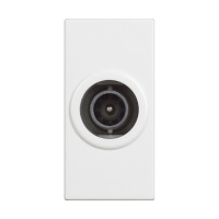 CLASSIA priključnica TV 1M zvijezda bijela