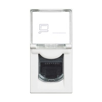 CLASSIA priključnica RJ45 Cat.5E 1M bijela