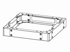 EVO podnožje 600x600mm