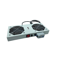 TK ventilatorska jedinica 2x s termostatom za zidni ormar siva  ATN