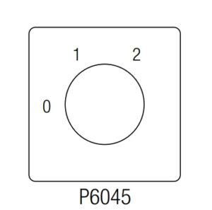 GN12-251-u 0-1-2 1p grebenasta sklopka (0 - I - I+II)
