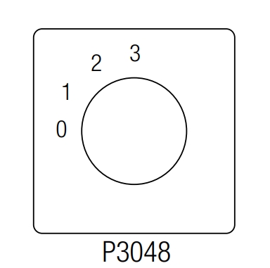 GN12-256-u grebenasta sklopka
