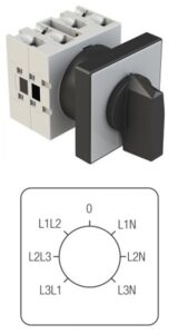 GN12-66-u voltmetarska grebenasta sklopka