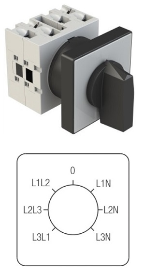 GN12-66-u voltmetarska grebenasta sklopka