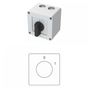 GN25-10-P 0-1 3p grebenasta sklopka