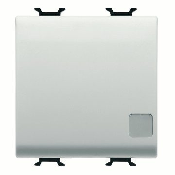 CHORUS sklopka obična 16A 2M osvj. simbol bijela