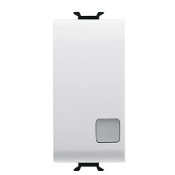 CHORUS sklopka križna 16A 1M osvj. simbol bijela