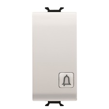 CHORUS tipkalo 16A 1M osvj. simbol zvona bijelo