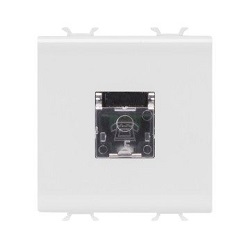 CHORUS priključnica RJ11 2M bijela