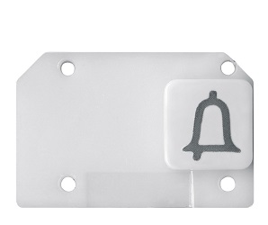 CHORUS simbol zvono, bijelo