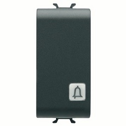 CHORUS tipkalo 16A 1M osvj. simbol zvona crno