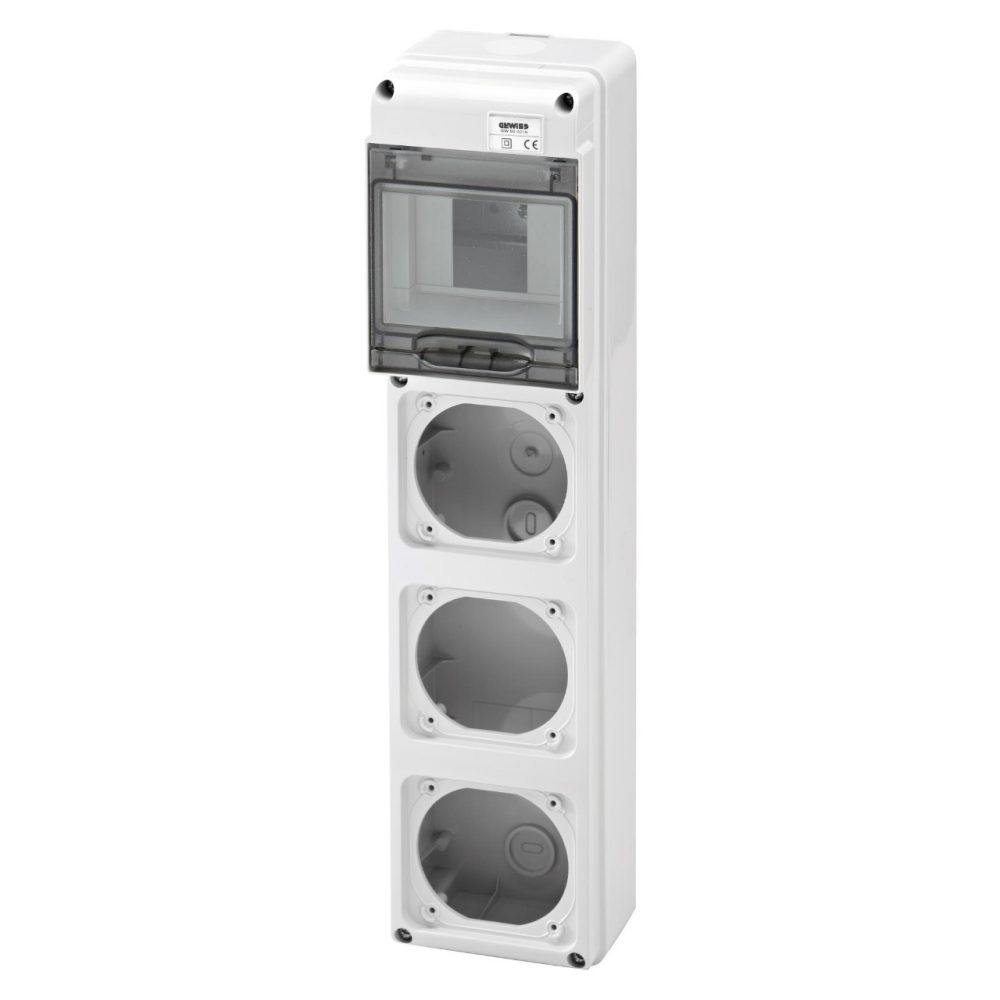 GW ormarić 5M 3 otvora 16A IP65