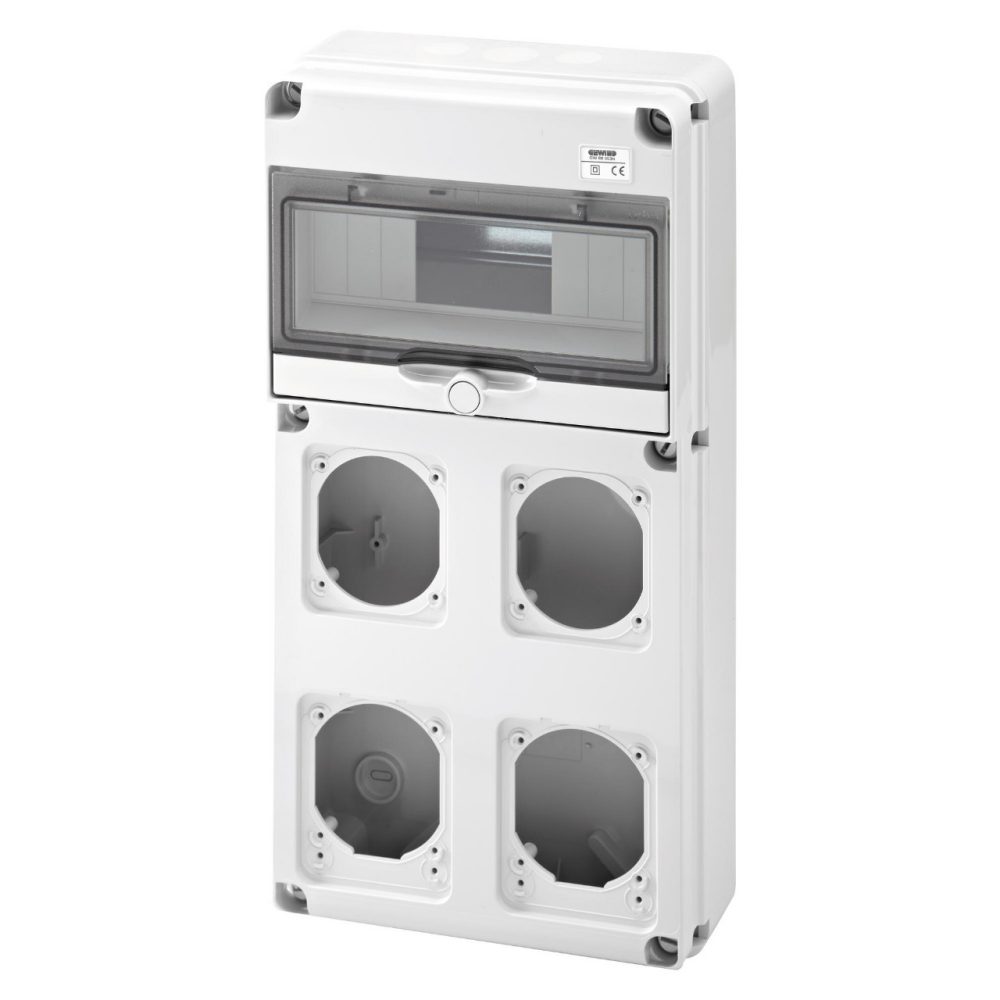 GW ormarić 10M 4 otvora 16/32A IP65