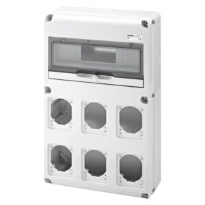 GW ormarić 14M 6 otvora 16/32A IP65